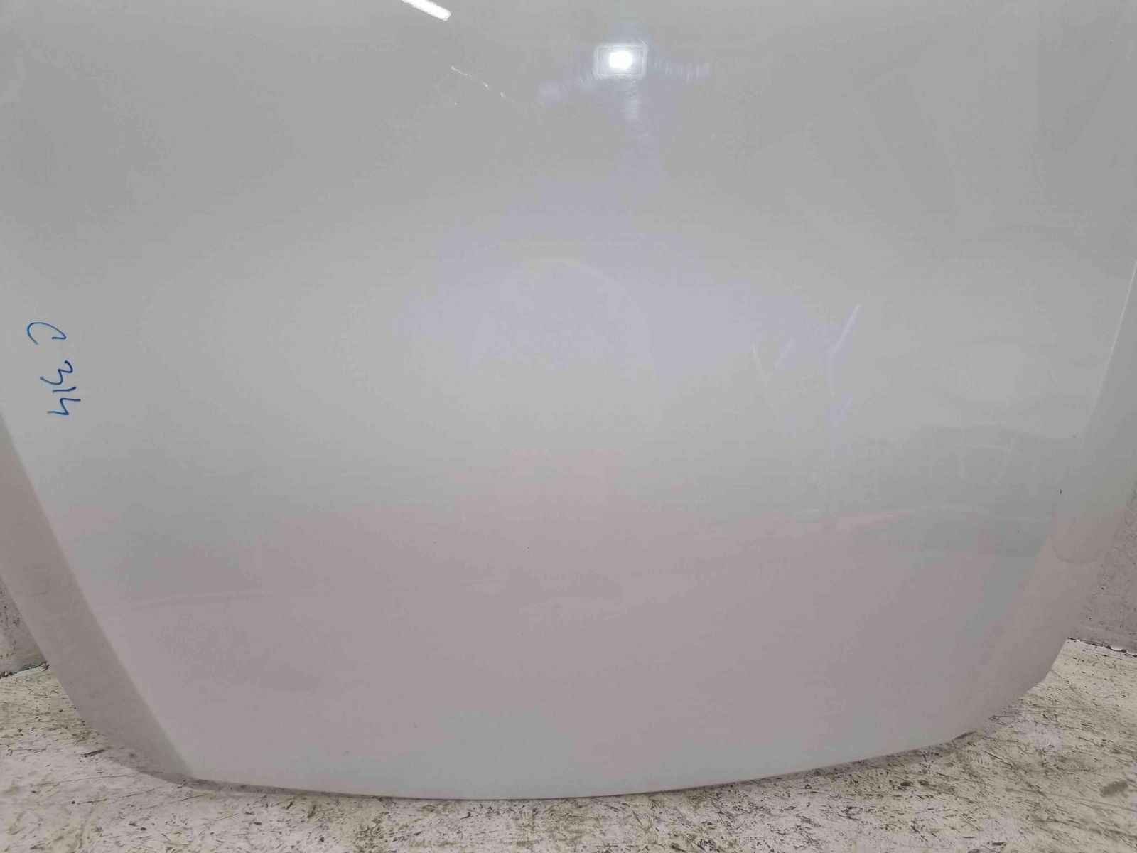 Capota motor Ford Fiesta 8 [Fabr 2017-2025] Frozen White