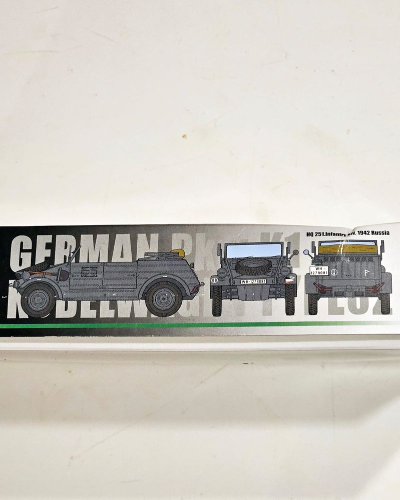 Macheta / Kit 1:35 Bego - German Pkw. K1 Kubelwagen Type 82 (1994)