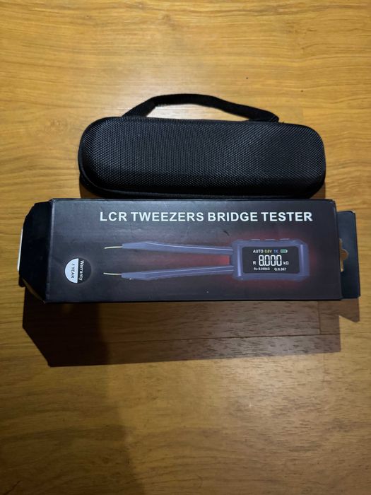 Penseta LCR cu punte, tester ZT-MD1, identificare auto a componentelor