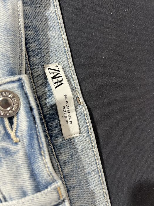 Blugi zara rupti slim fit