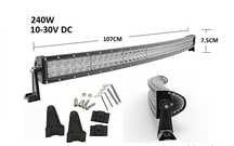 LED Bar Curbat 240W/12V-24V, 20400 Lumeni, 42"/107 cm Nou