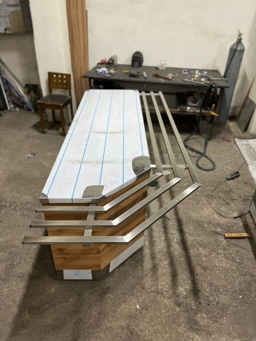 Угловой элемент под заказ | линия раздачи