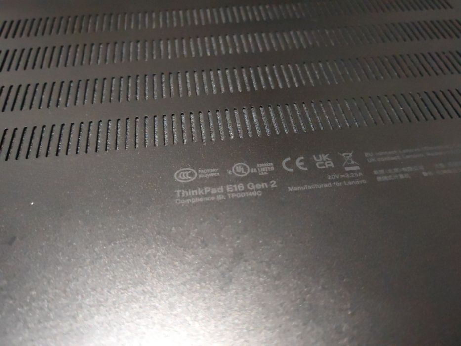 ThinkPad E16 gen 2 (ultra 5) 25gb ddr5 1tb ssd+Neural Procesor
