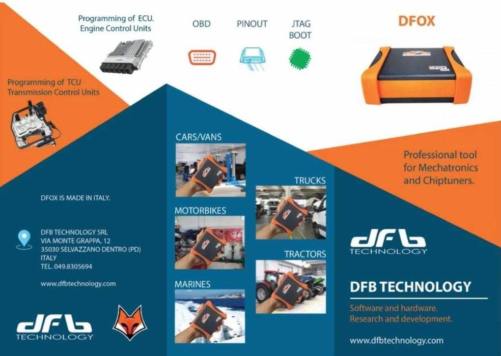 Програматор dfox heavy + 1 package pro