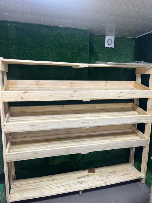 Овощные полки/ стеллаж / 165 высота *190 ширина