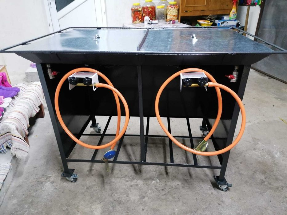 Plita scoici - Grill gaz