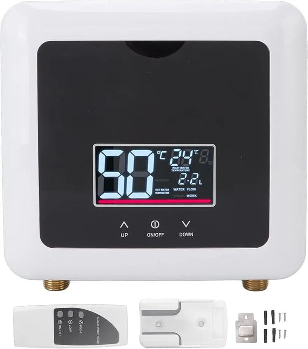 Мощен 7,5KW бойлер с дисплей и дистанционно управление.