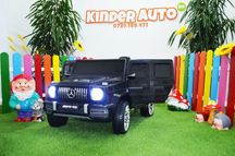 Masinuta electrică Mercedes G63 2x30W 12V, roti moi, scaun tapitat