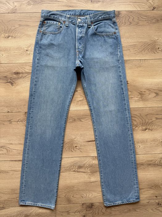 Blugi LEVIS 501 Albastru Barbati | Marime 33 x 34 (Talie 85 cm)