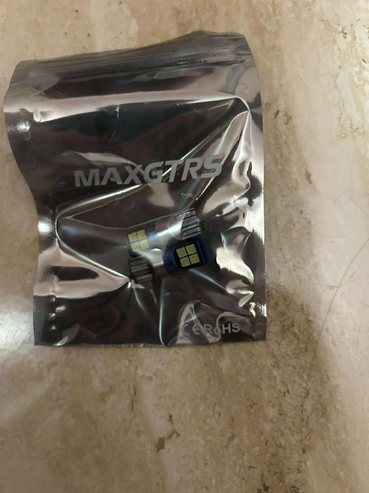 Maxgtrs led w5w светлини за номер
