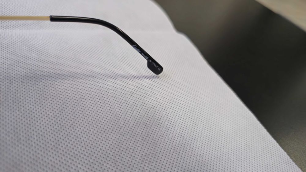 Ochelari de soare Cartier lentile albastre, rame metalice