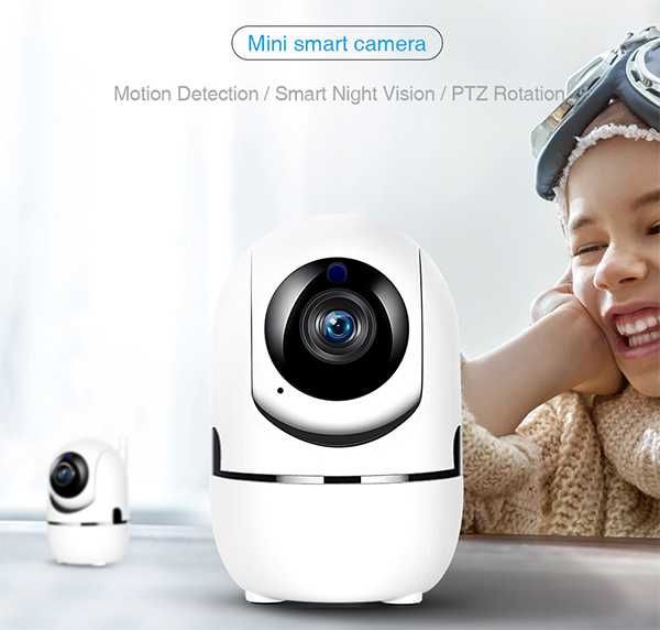 Смарт Камера Бебефон QI06W 1080p WiFi, Двупосочно Аудио и още