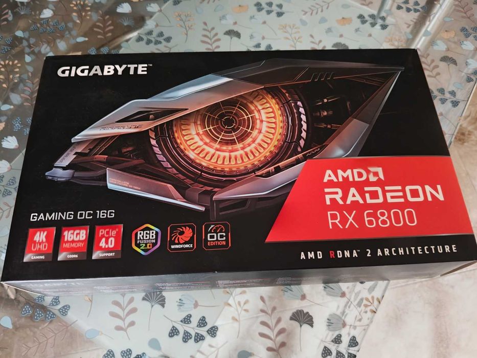 Видеокарта GIGABYTE RADEON RX6800 16GB