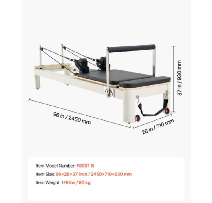 Пилатес Реформър за професионална и домашна употреба