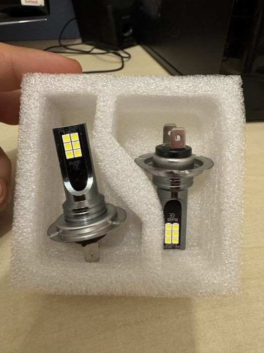 Led крушки за къси сметлини H7