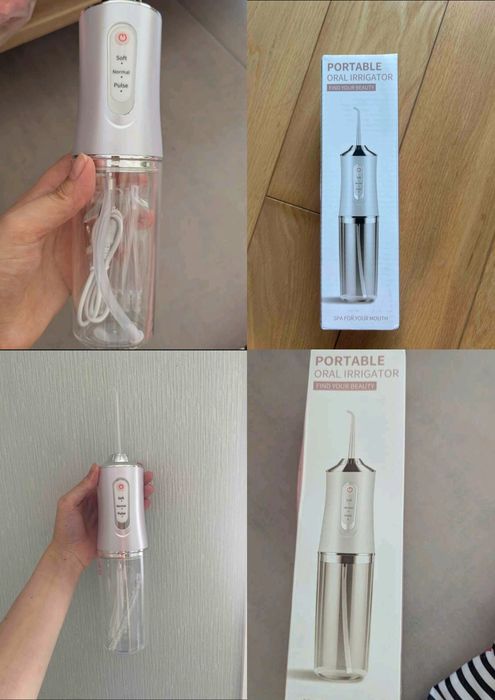 Irigator oral portabil, alb