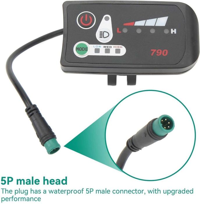 LCD Дисплей за електрически велосипед – 36V