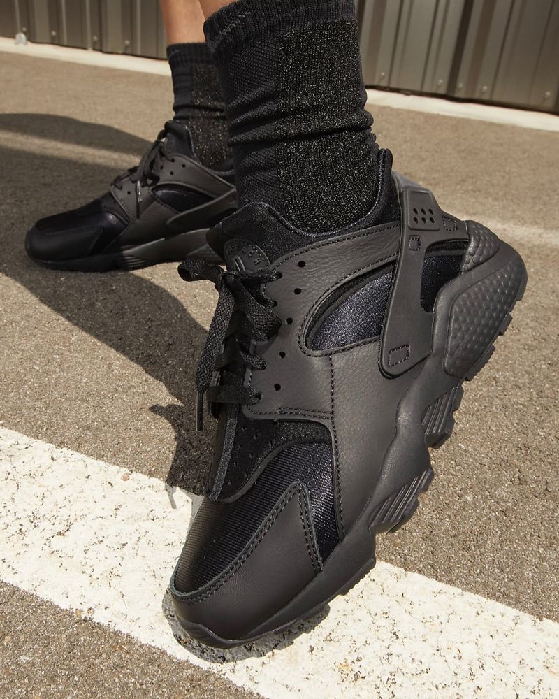 Nike Huarache triple black дамски маратонки 38 100% оригинал!