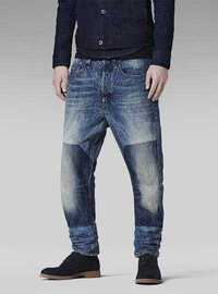 Нови G-Star Type C Loose Tapered Jeans Block Wash оригинал W33/L32