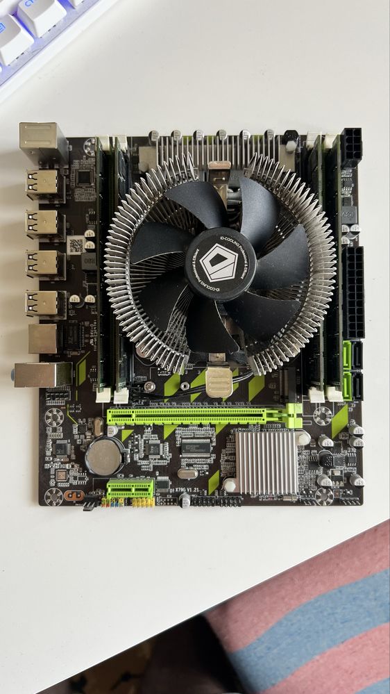 Atermiter X79G + Xeon Е5-2650v2 + 16Gb ОЗУ