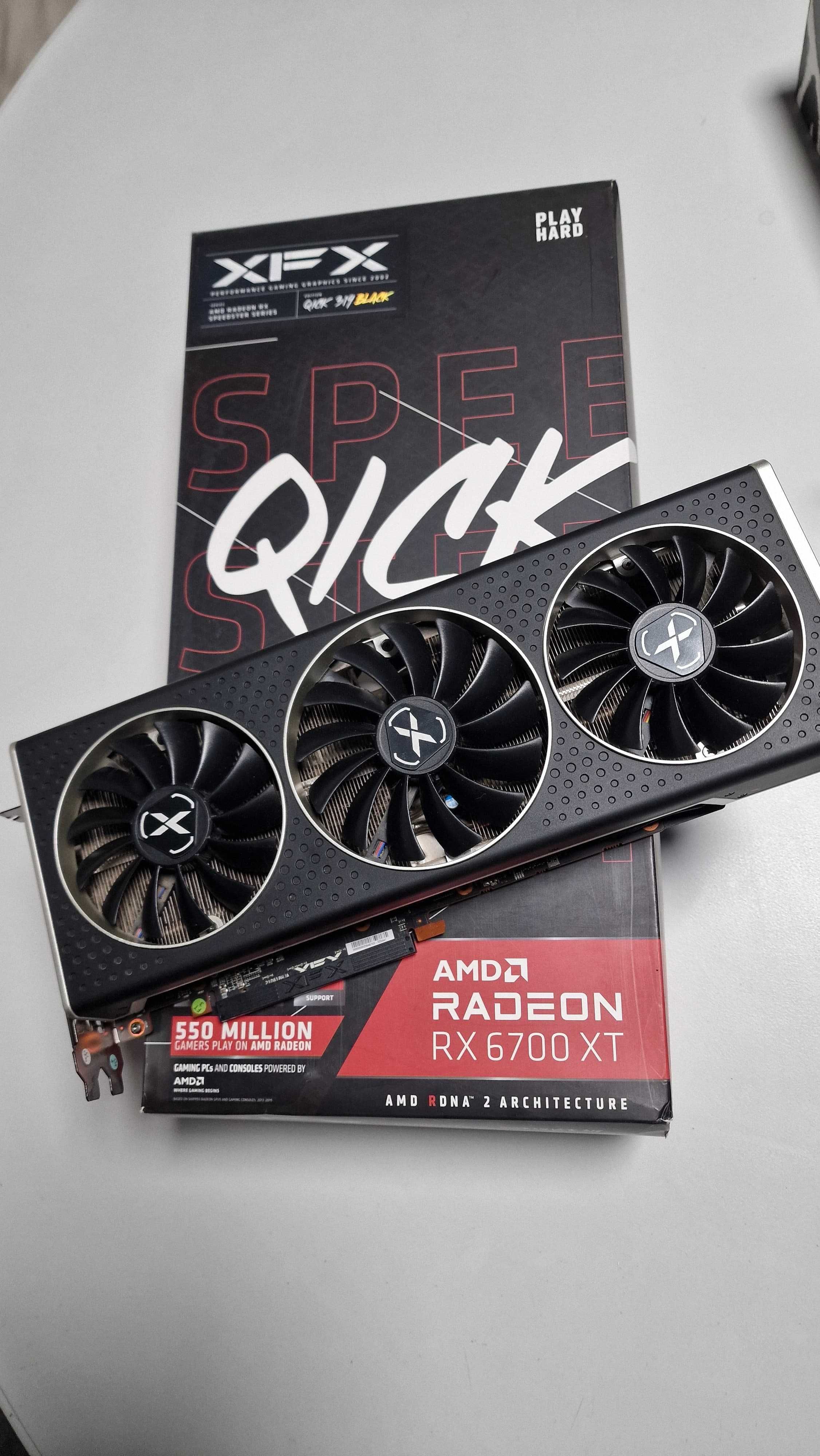 Видеокарта XFX RX6700XT 12GB