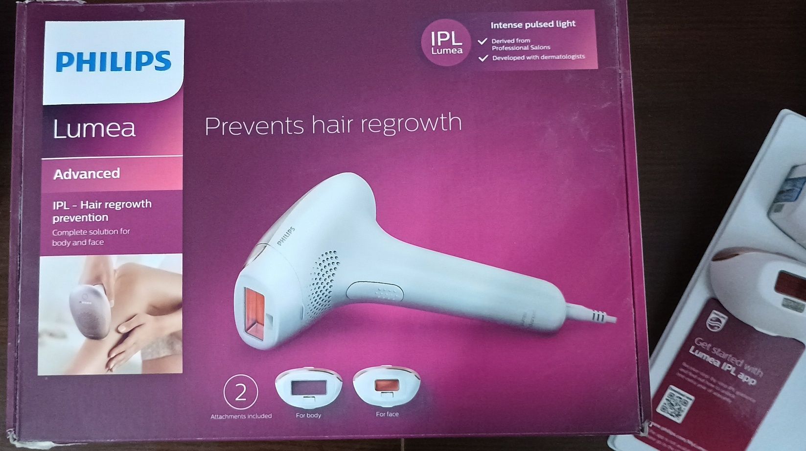 Фотоепилатор IPL Philips Lumea Advanced SC1997/00, 250 000 импулса