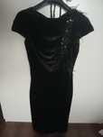 Rochie catifea foarte eleganta