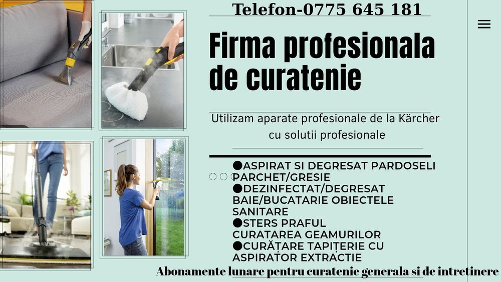 Curatenie la domiciliu