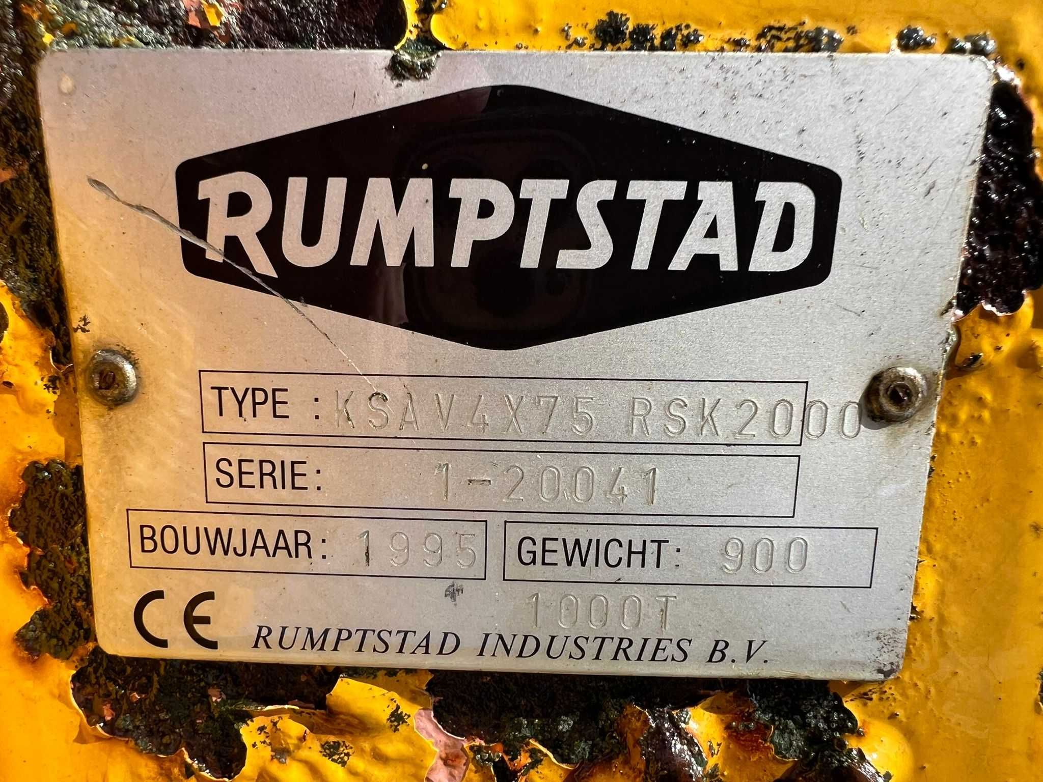 Обезлистител за картофи Rumptstad – 4 реда (4×75)