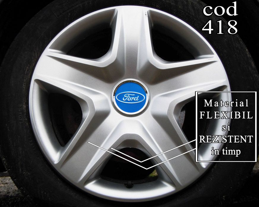 Capace roti 16 Ford Imitatie Jante Aliaj - Livrare cu verificare