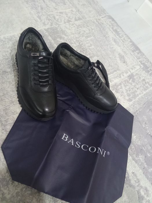 Кросовка кожанный