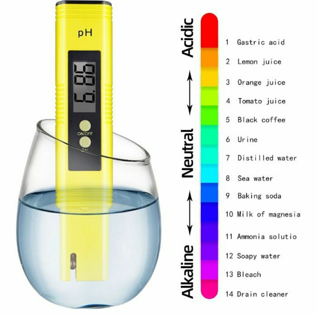 Пш метр, PH metr, прибор анализа кислотно-щелочной воды