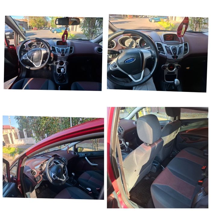 Ford Fiesta " TITANIUM" 1.300 Benzina 2009 interior in 2 culori
