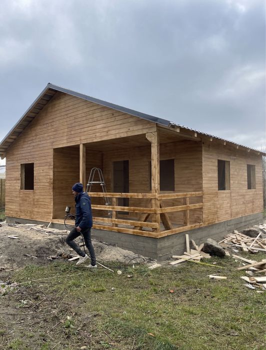 Casute tip casa sau Aframe la cheie modulare