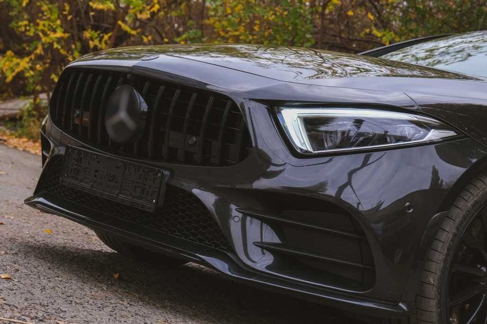 Grila Centrala Mercedes CLS-Class C257 (2018+) GTR Design Negru Lucios