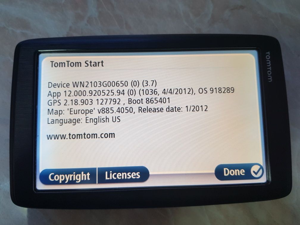 TomTom Start Dispaly 6 inchi,Europe Map.