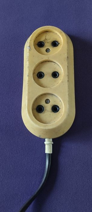 Удлинитель  Мощный медный - времени СССР.