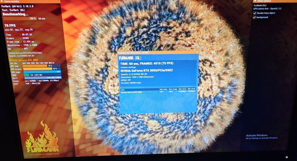 Placa video rtx 3050 8gb