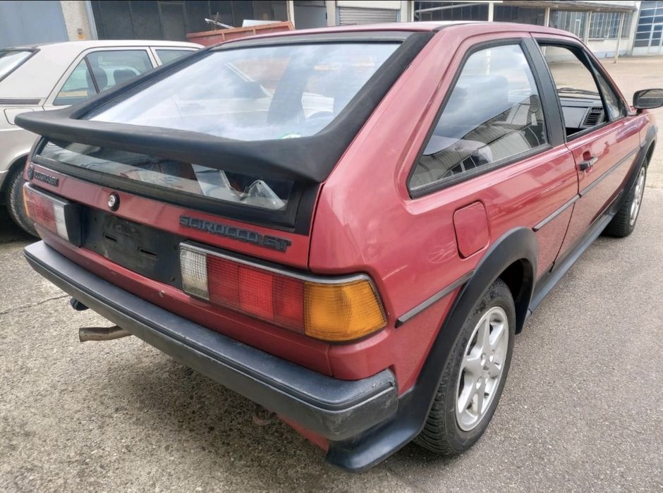 Volkswagen Scirocco GT/ 1.6i /trapa/istoric/retro