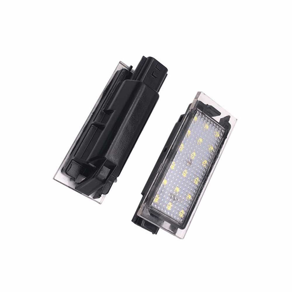 Set 2 Lampi Numar LED CANBUS Renault Megane Laguna 2 3 Clio Fluence