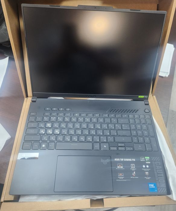 Продам ноутбук asus tuf gaming f 16