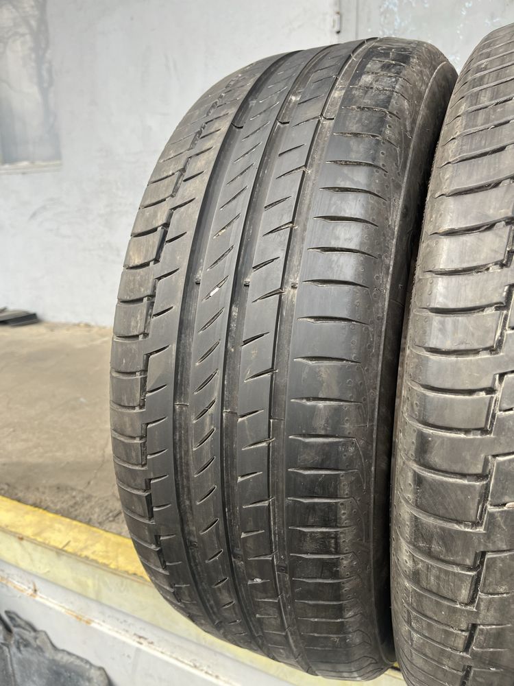 2 бр. летни гуми 225/55/19 Continental DOT 1818 6 mm