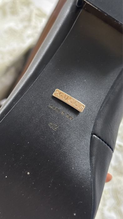 GUCCI Baby Horse Bit Ballerina Flats