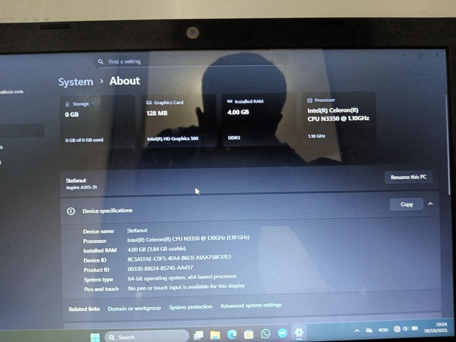 Laptop Acer Aspire 3