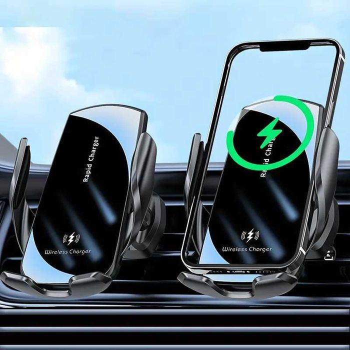 Suport telefon masina,incarcare wireless, montare pe aerisirea masinii