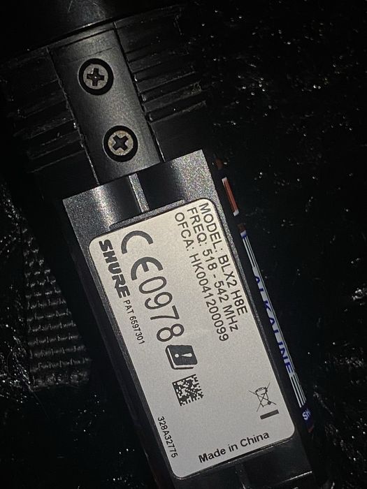 Проф Микрофоны Shure BLX 4 SM58 головы