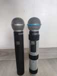 Set microfoane wireless +egalizator grafic.Nu.SHURE. Sennheiser