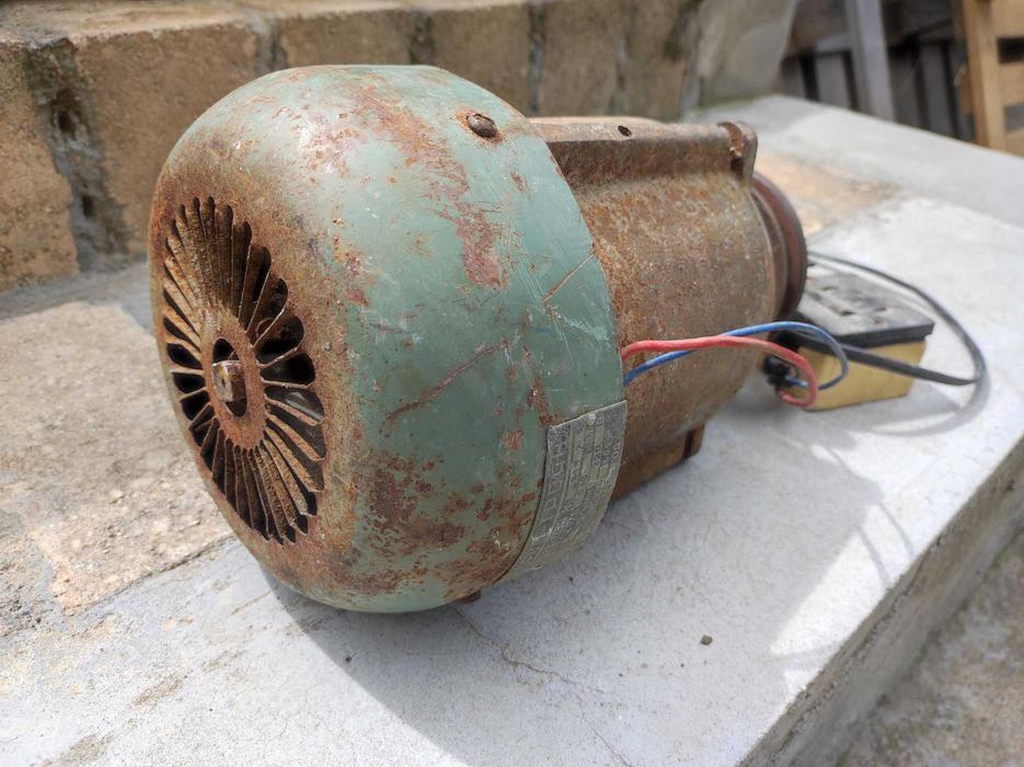 монофазен електромотор, работещ перфектно