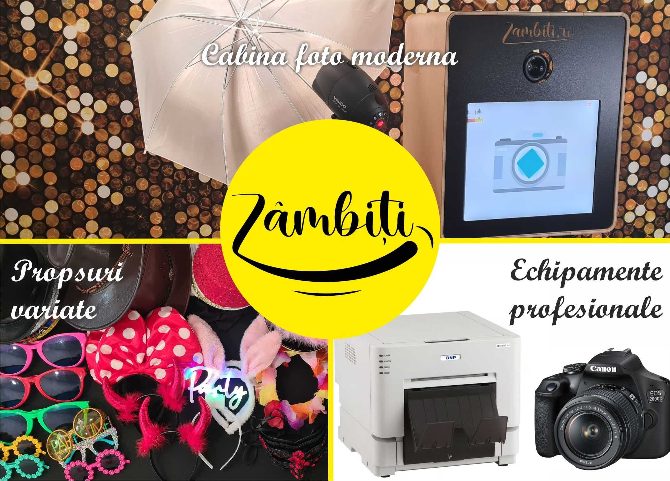 Cabina Foto/Oglinda Foto Zambiti - Arges pt. Botez/Nunta/Petreceri