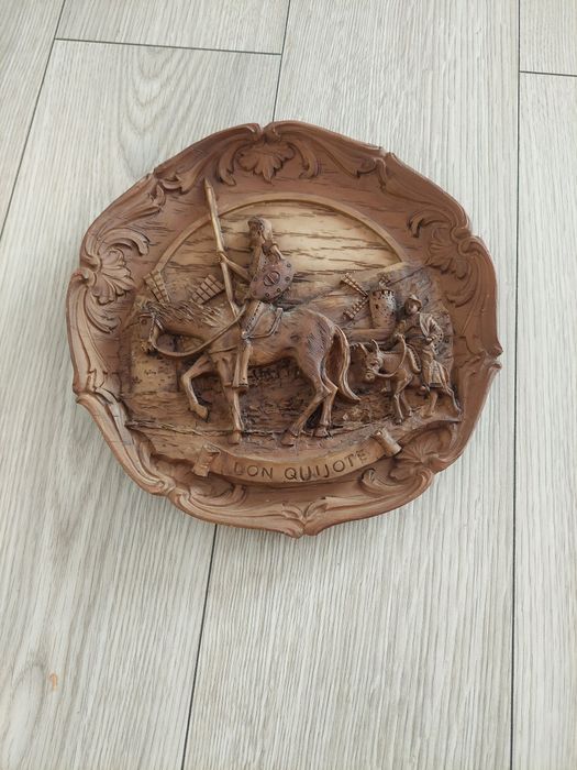Vand Suvenir Placa de Perete 3D cu Don Quijote